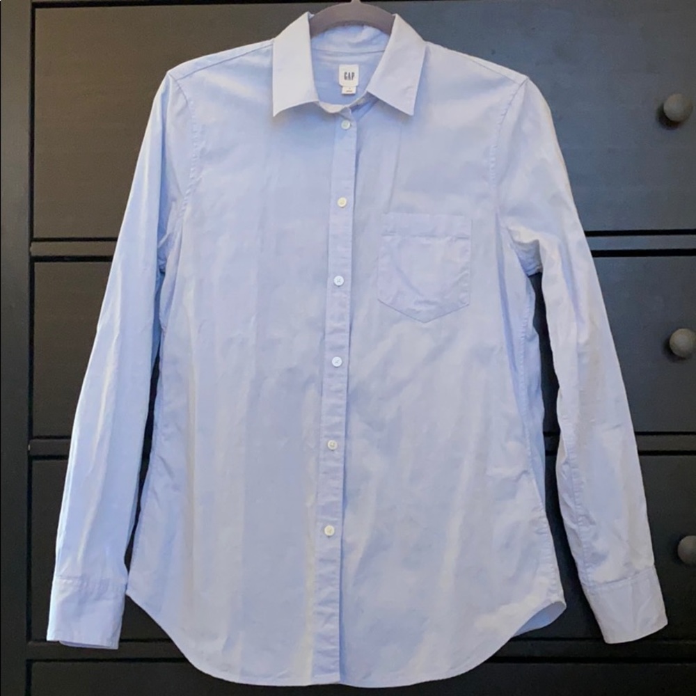 Light Blue Gap Button Down Size Small